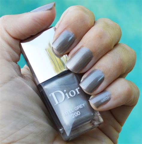 dior steel grey nail polish|Dior nail glow discontinued.